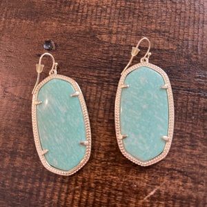 Kendra Scott Aqua Danielle Earring